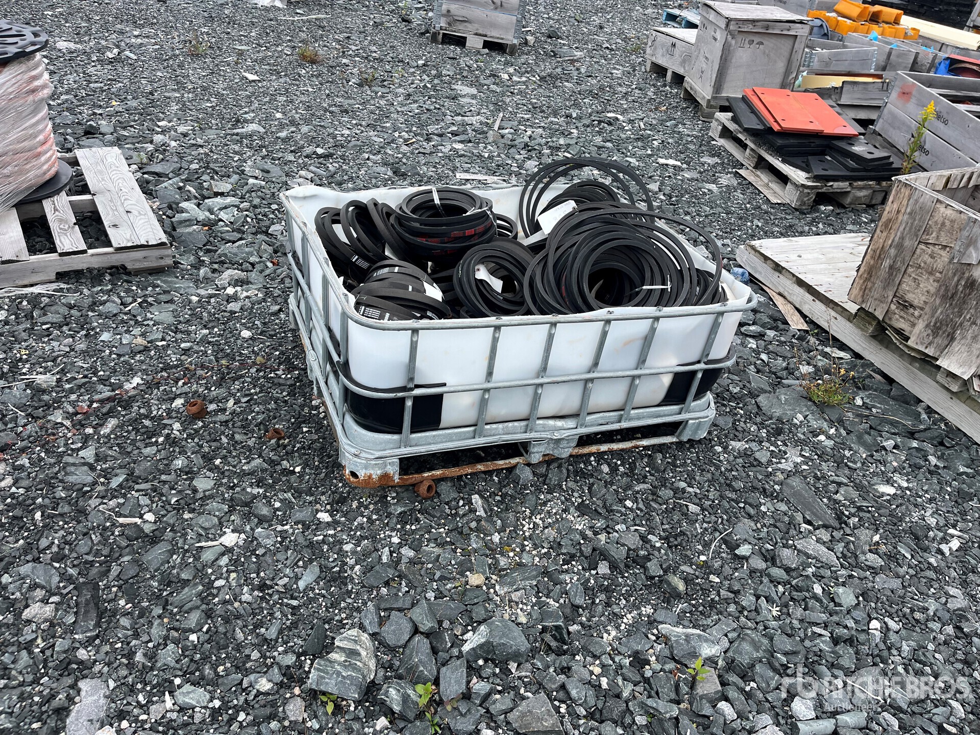 Tote of Engine Belts