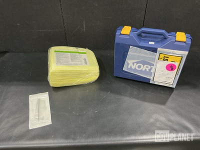 (11) Tapered Routers, (4) Packages of Tri-Layer Isolation Gowns & Assorted Items