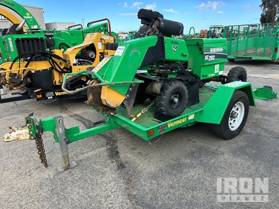 2019 Vermeer SC292 Walk Behind Stump Grinder w/ Trailer