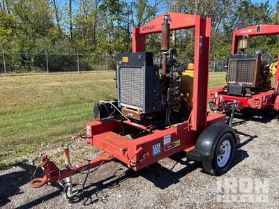 2013 Gorman-Rupp T4A60S-4024T Trailer-Mounted Pompa per acqua