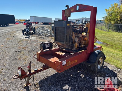 2013 Gorman-Rupp PA6C60 Trailer-Mounted مضخة مياه