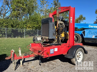 2013 Gorman-Rupp PA4A60C-C2.2T Trailer-Mounted Pompa per acqua