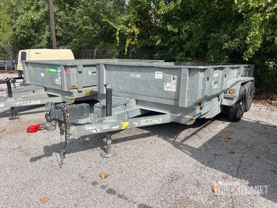 2015 Felling FT-10DTHD-G 12 ft T/A Hinterkipper