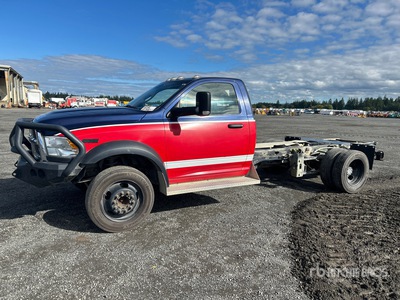 2018 Ram 4500 4x4 الكابينة والهيكل