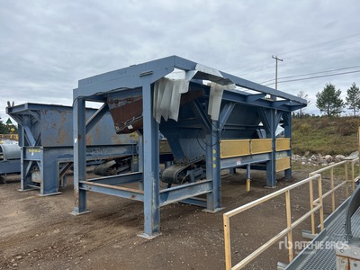 2017 Nordberg Metso permanent base mount Sizing Screen Feed Chute base Frantoio