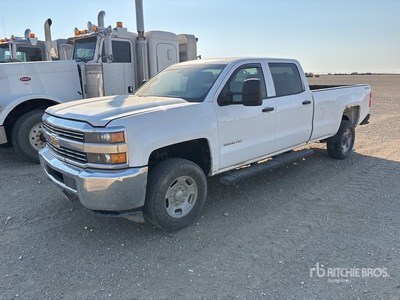 2015 Chevrolet Silverado 2500HD 4x4 Crew Cab Pickup (Inoperable)