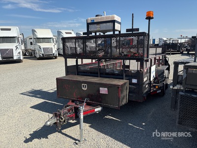 2012 Marksman 14 ft T/A Landschaftstrailer