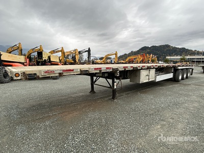 2020 Lode King PFL534 53 ft Quad/A Flatbed Trailer