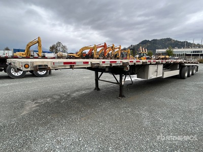 2020 Lode King PFL534 53 ft Quad/A Flatbed Trailer