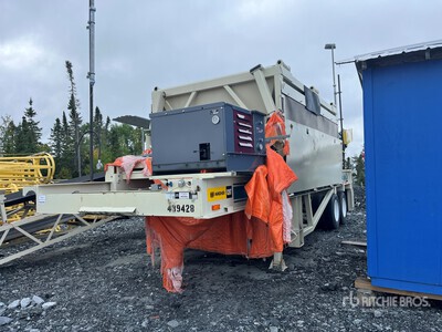 2022 Masaba 9 x 16 Grizzly Hopper with 42 in x 62 ft Belt Feeder حاوية الكسارة