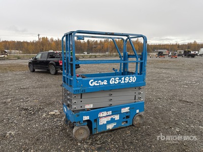 2017 Genie GS-1930 Electric Scissor Lift (Inoperable)