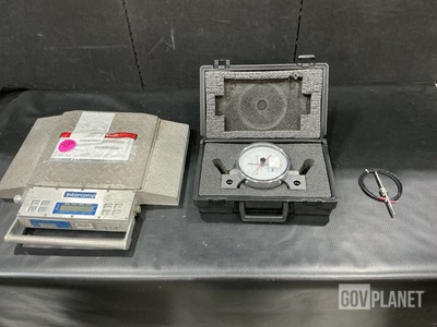 (1) Tensiometer, (1) Scale & Assorted Items