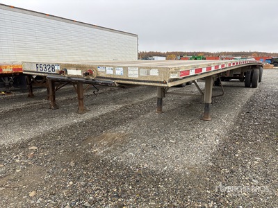 2019 East 53 ft T/A Spread Axle Flatbed Trailer