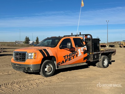 2009 GMC Sierra 3500HD 4x4 Crew Cab Camión Caja Abierta