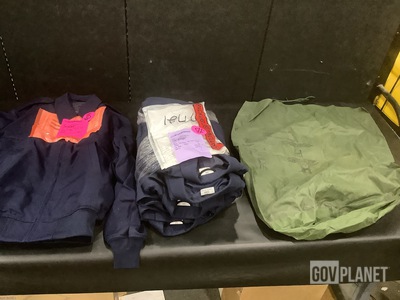 (11) Clothing Bags, (13) Coats, (13) Pairs of Shoes & Assorted Items
