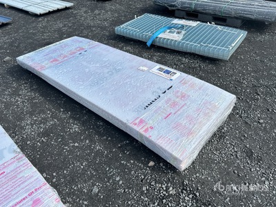 Quantity of (20) 8 ft x 35 in Clear Multi-Wall Polycarbonate Pane (Unused)
