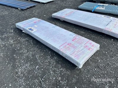 Quantity of (20) 8 ft x 27 in Clear Multi-Wall Polycarbonate Pane (Unused)