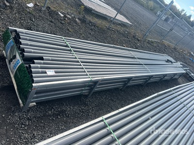 Quantity of (68) 20 ft x 2.48 in Grey UPVC Rigid Non-Metallic Conduit (Unused)