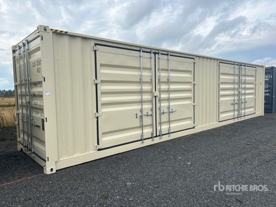2025 40 ft High Cube Multi-Door حاويات تخزين