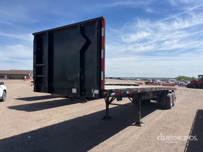 2012 Great Dane 38 ft T/A Flatbed Trailer