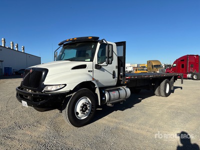2020 International MV607 4x2 Flatbed Truck