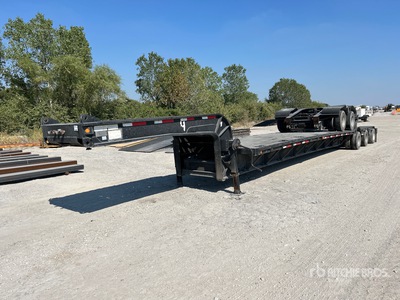 2019 XL Specialized 120SDE 60 ton Tri/A 41 ft - 64 ft Remorque Surbaissée