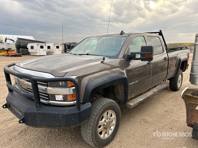 2015 Chevrolet 3500HD 4x4 Crew Cab Pickup (Inoperable)