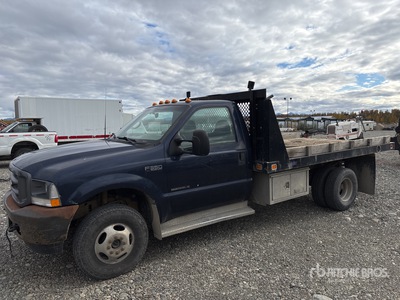 2002 Ford F-350 XL 4x4 Platte vrachtwagen