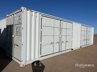 2025 40 ft High Cube Multi-Door Storage Container