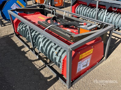 2025 Raytree RMBD72S 72 in Drum Skid Steer Mulcher (Unused)