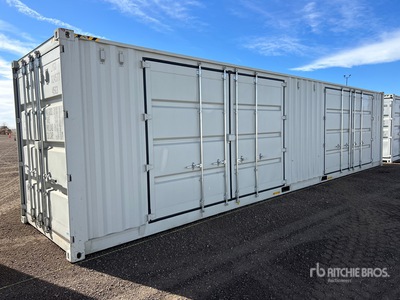 2025 40 ft High Cube Multi-Door Contenedor de almacenamiento