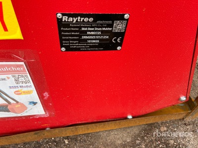 2025 Raytree RMBD72S 72 in Mulcher o sterowaniu burtowym (Unused)
