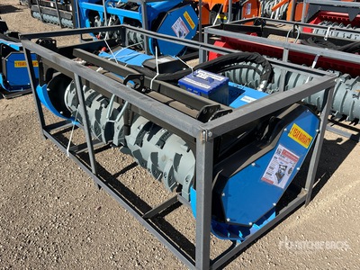 2025 Raytree RMDM72S 72 in Drum Skid Steer Mulcher (Unused)