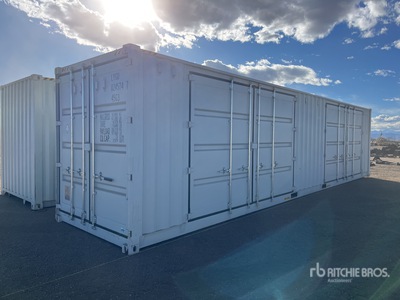 2025 40 ft High Cube Multi-Door Storage Container