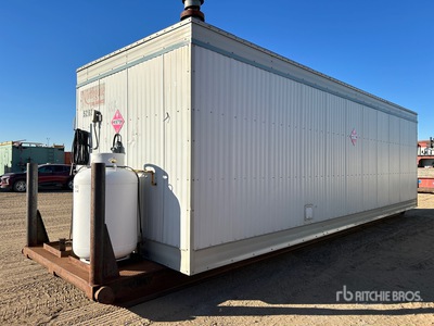 2001 Northgate 30 ft x 10 ft Skid-Mounted Water Shed