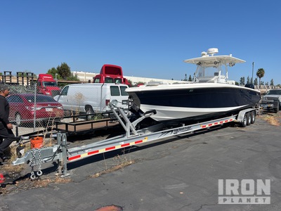 2008 jefferson Pleasure Fishing Boat w/2021 Florida Trailer Manufacturing Trailer