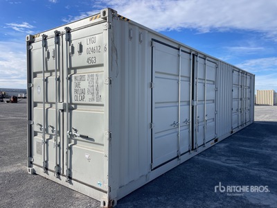 2025 40 ft High Cube Multi-Door Storage Container