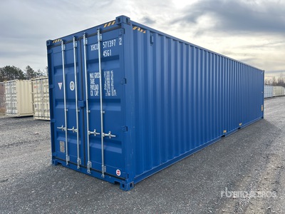 2025 40 ft High Cube Storage Container