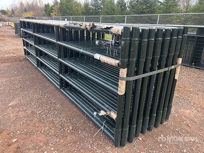 Quantity of (16) 2025 BYT MRG160 16 ft Magnum Ranch Cancello per recinto bestiame (Unused)