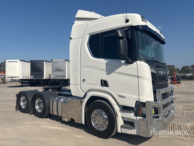 2018 Scania R620 6x4 T/A Sleeper Truck Tractor