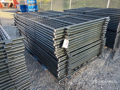 Quantity of (24) 2025 BYT MSPP07 7 ft Mesh Sheep Panel para ganado (Unused)