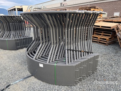 Quantity of (4) 2024 BYT FF71 71 in Prairie Funnel Livestock Feeder (Unused)