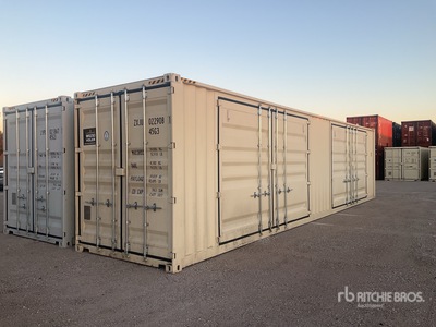 2025 40 ft High Cube Multi-Door Storage Container