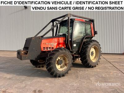 2000 Valmet 6400 4x4 Tracteur Agricole 4WD Tractor