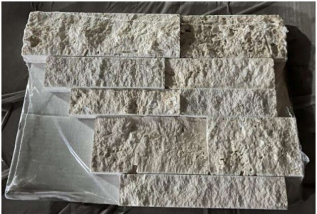 Quantity of Pallets of Mosaic Split Face Tile (Unused)