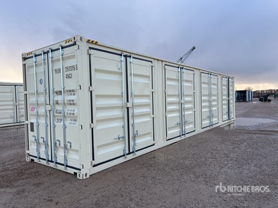 2025 40 Ft One-Way High Cube Storage Container (Unused)