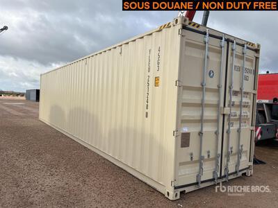 2025 40 Ft One-Way High Cube Storage Container (Unused)