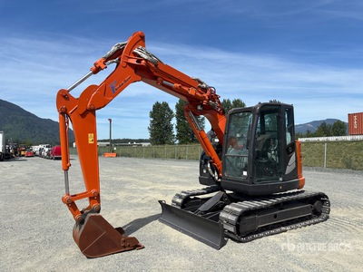 2015 Hitachi ZX75UR-5B Tracked Excavator
