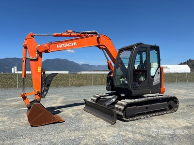 2015 Hitachi ZX75US-5B Tracked Excavator