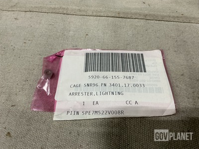 (58) Huber Suhner 3401.17.0033 Lighting Arresters